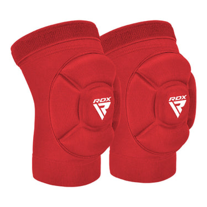 Наколенки - RDX MMA Knee Pads - Red/White - HYP-K5RW